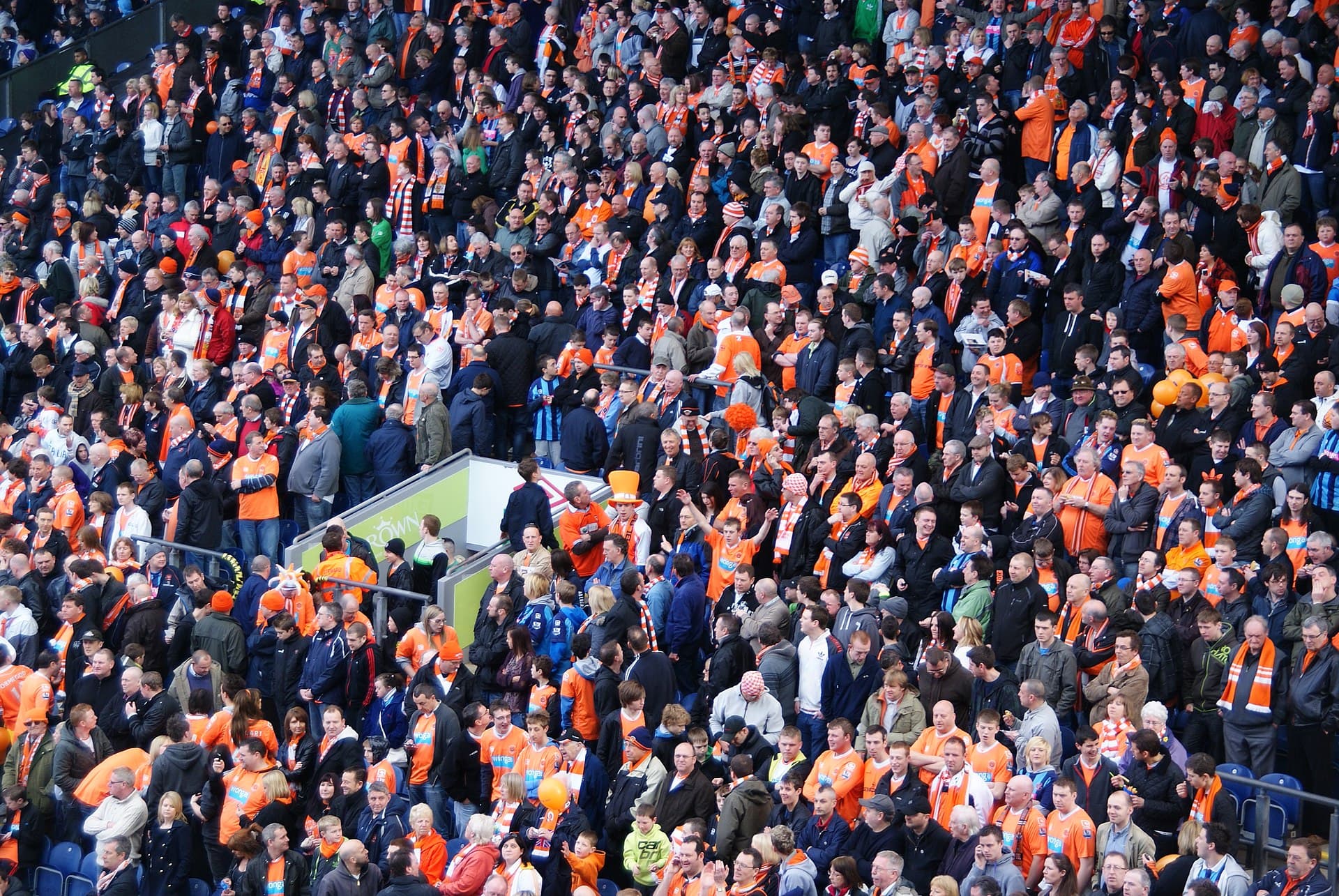 Blackburn supporters