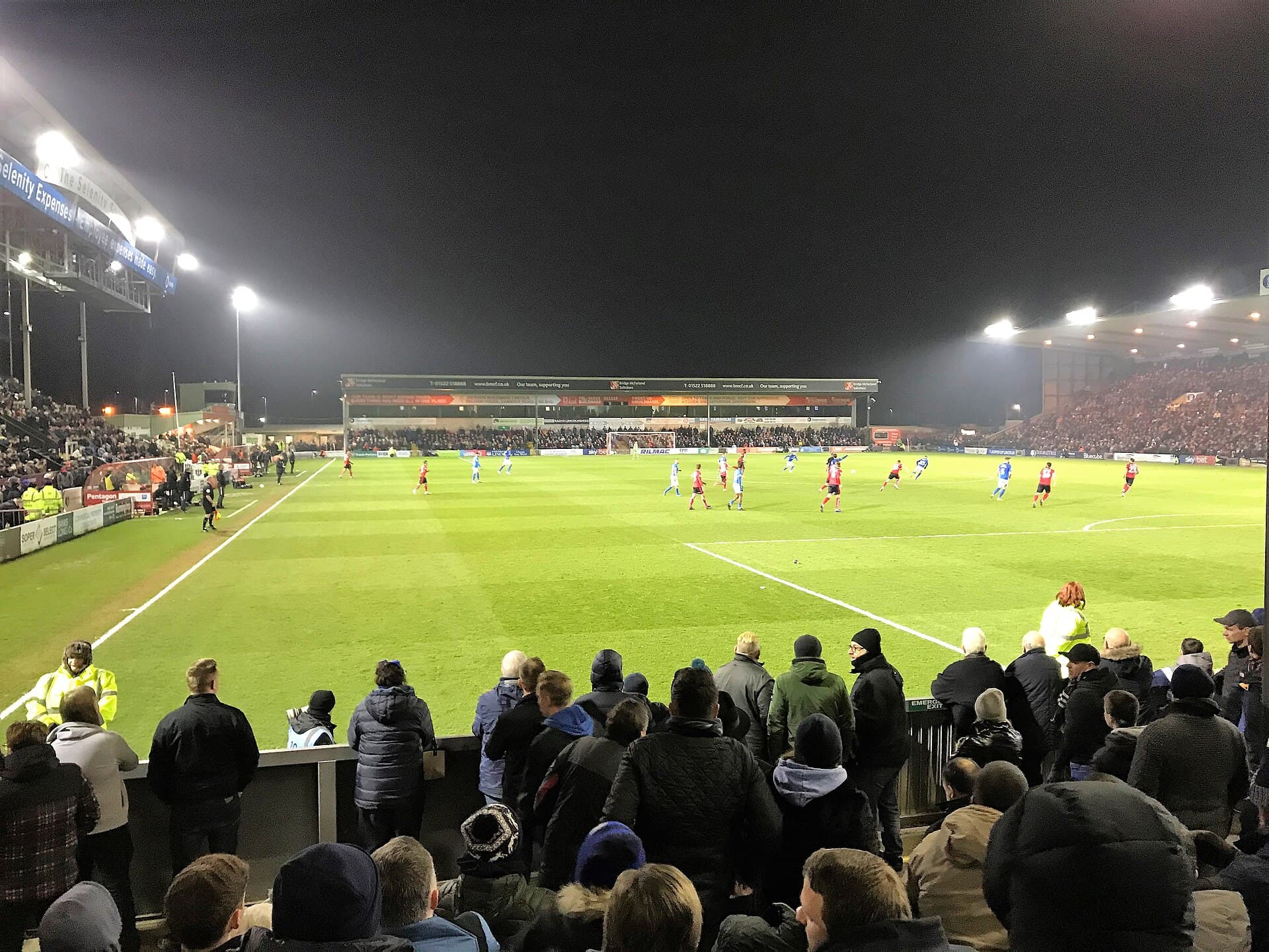 Sincil Bank, where the match is played