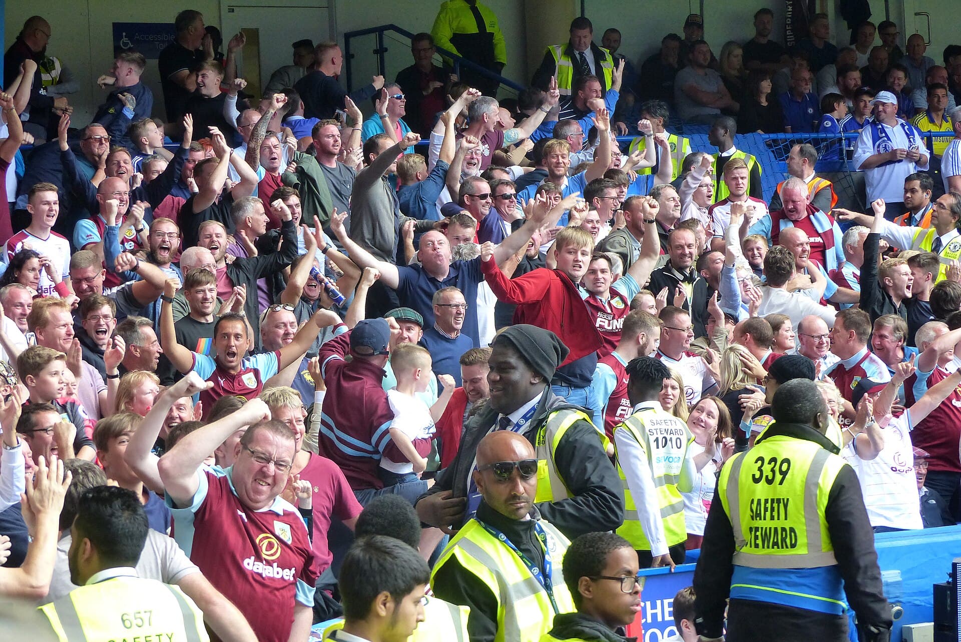 Burnley supporters