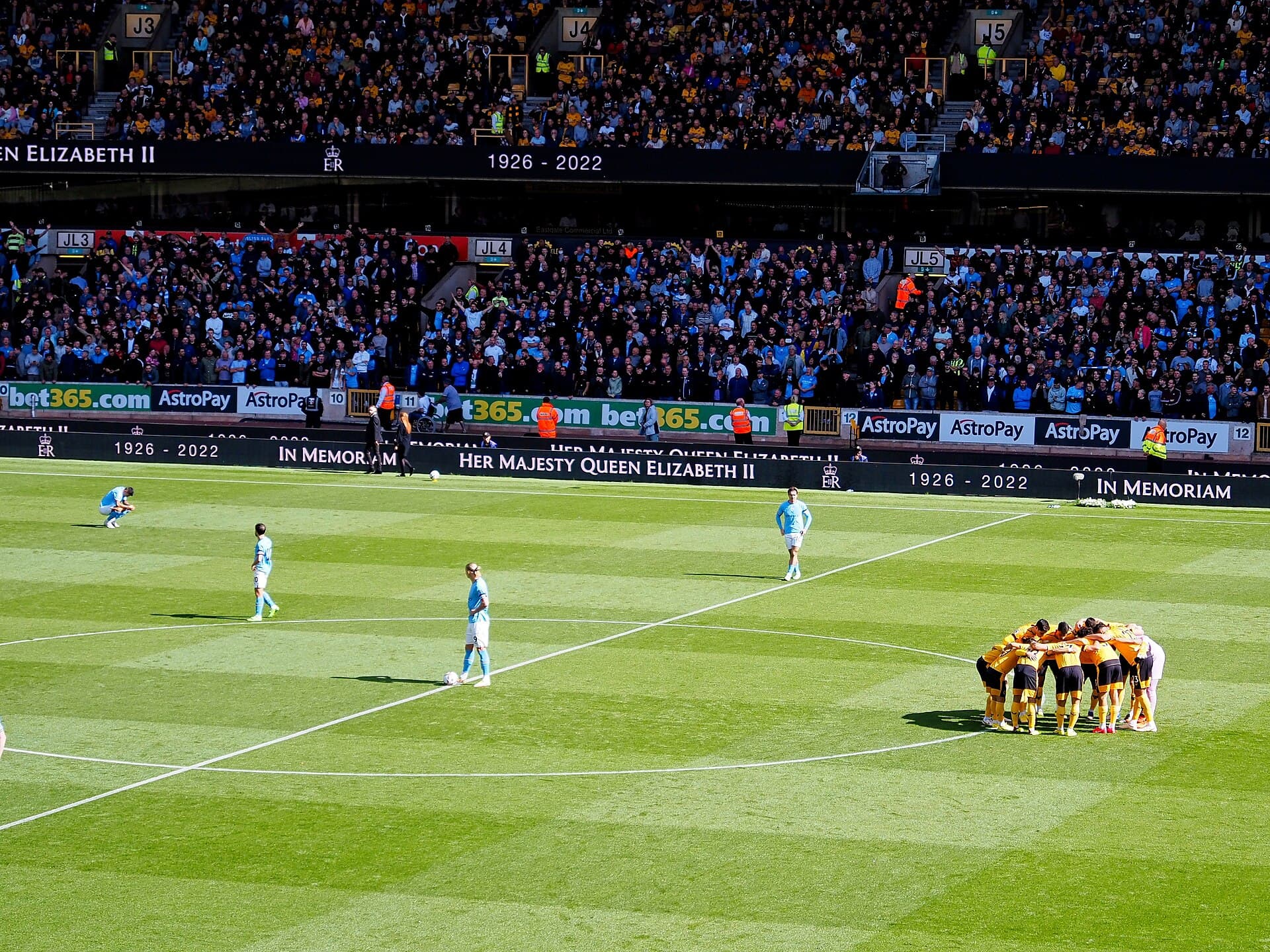 Wolverhampton, where the match is played